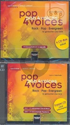 Pop 4 Voices Rock-Pop-Evergreen 6CD Gesamtpaket