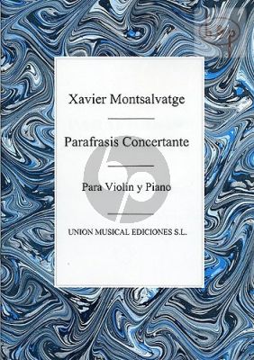 Parafrasis Concertante (Violin-Orch.)
