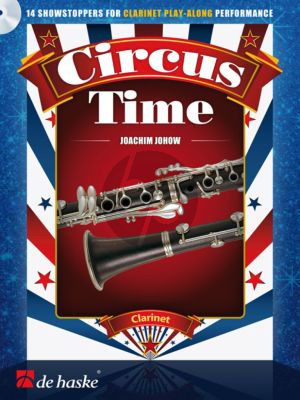 Johow Circus Time for Clarinet (Bk-Cd) (very easy to easy level)
