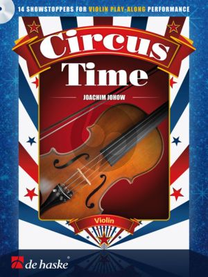 Johow Circus Time for Violin (Bk-Cd) (very easy to easy level)