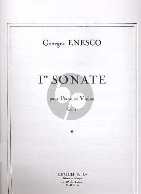 Enescu Sonate No.1 Op.2
