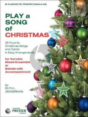 Play a Song of Christmas (35 Favorite Songs for variable mixed ensemble or soloist with accomp.)