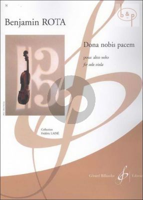 Dona nobis pacem for Viola Solo