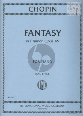 Fantasy f-minor Op.49 Piano