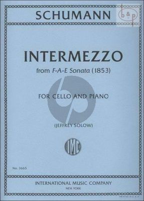 Intermezzo (from F.A.E. Sonata)