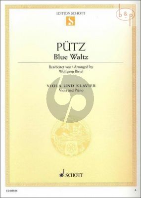 Blue Waltz for Viola and Piano