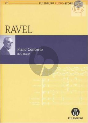 Ravel Concerto G-major Piano and Orchestra (Study Score with Audio CD)