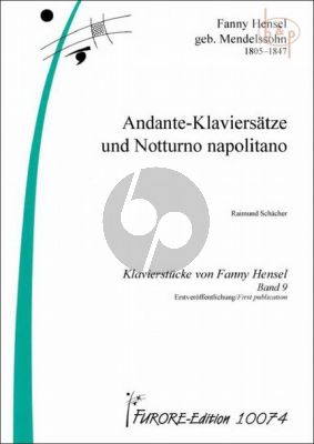 Andante-Klaviersatze und Notturno Napolitano