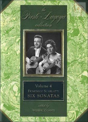 Scarlatti 6 Sonatas for 2 Guitars (Lagoya - Presti Collection Vol. 4) (edited by Frederic Zigante)