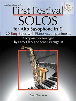 First Festival Solos for Alto Saxophone (20 Easy Solos)