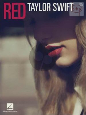 Taylor Swift - Red for Easy Piano with Lyrics