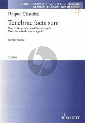 Tenebrae facta sunt SATB