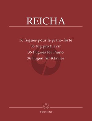 Reicha 36 Fugues Op.36 for Piano (edited by V.J.Sykora) (Barenreiter-Urtext)