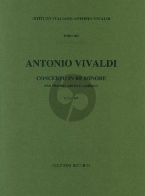 Vivaldi Concerto Re Minore RV 246 Vo-Archi-BC