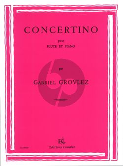 Grovlez Concertino Flute et Piano (grade 4)