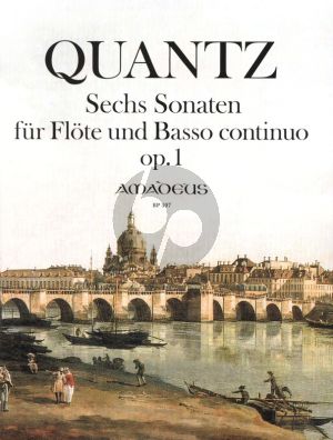 Quantz 6 Sonatas Op.1 for Flute and Basso Continuo (edited by Winfried Michel) (Edited from the First Edition)