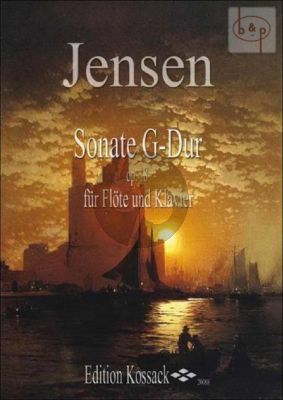Jensen Sonate G-dur Op.18 Flöte und Klavier