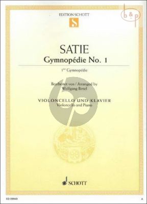 Gymnopedie No.1 Violoncello-Klavier