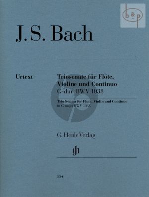Triosonate G-dur BWV 1038 (Fl.-Vi.-Bc)