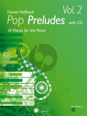 Hellbach Pop Preludes Vol.2 (10 Pieces) (Bk-Cd)