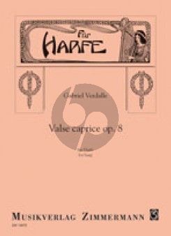 Verdalle Valse Caprice Op.8 Harp