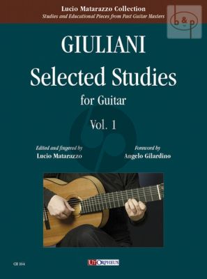 Selected Studies Vol.1 for Guitar