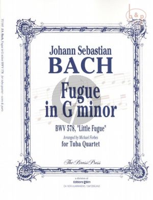 Fugue g-minor BWV 578 (Little Fugue) (4 Tubas)
