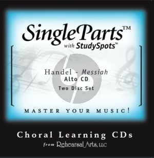 Handel Messiah HWV 56 Alto (2 CD Set) (English) (Single Parts)