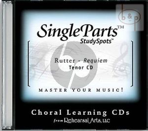 Rutter Requiem (Tenor) Cd Single Parts