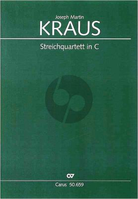 Kraus Quartet C-major VB 182 (Op.1 No.5) (Jagd) (Score/Parts) (edited by Sonja Gerlach)