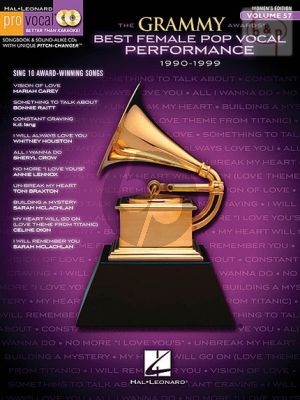 Grammy Award Best Female Pop Vocal Performance 1990 - 1999