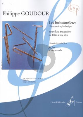 Les Buissonnieres (13 Etudes de Style Classique) (Flute or Treble Rec.)