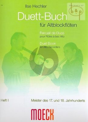 Duett-Buch Vol.1 Meister des 17.- 18.Jahrh.