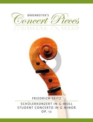 Seitz Concerto g-minor Op.12 (edited by Kurt Sassmannshaus) (Barenreiter-Urtext)