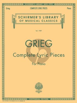 Grieg Complete Lyric Pieces for Piano solo