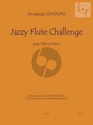 Ghidoni Jazzy Flute Challenge Flute-Piano