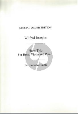 Josephs Horn Trio op.76 Horn-Violon-Piano