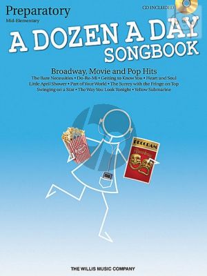 A Dozen a Day Songbook Preparatory Book (Broadway-Movie and Pop Hits)