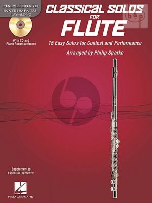 Classical Solos (15 Easy Solos for Contest and Performance) (Flute) (Bk-Cd)