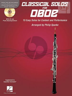 Classical Solos (15 Easy Solos for Contest and Performance) (Oboe) (Book-Online Audio)