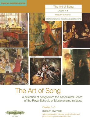Album Art of Song Selected Songs Grades 1-3 Medium-Low Voice (A selection of songs from the ABRSM) (Revised and Expanded Edition)