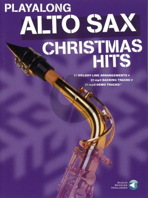 Christmas Hits for Alto Saxophone Play-Along Bk-Audio Online