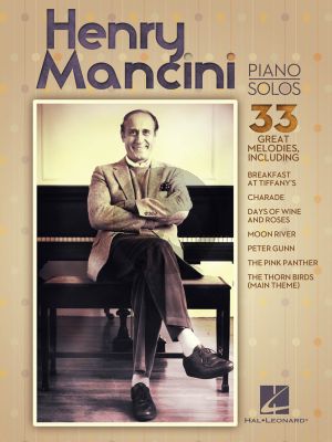 Mancini Piano Solos - 33 Great Melodies