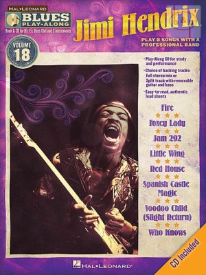 8 Songs Hal Leonard Blues Play-Along Series Volume 18