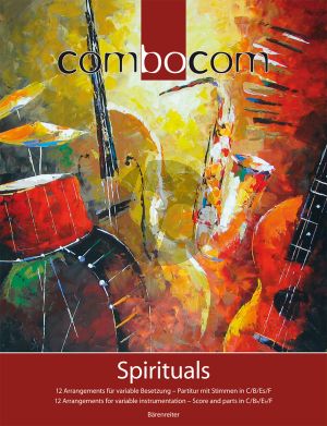 Spirituals (12 Arrangements) (all C.-Bb.-Eb. and F instr.) (Score/Parts) (ComboCom Series)