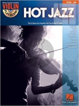 Hot Jazz (Violin Play-Along Series Vol.36) (Bk-Cd)