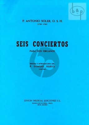 6 Concertos for 2 Organs