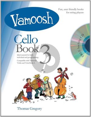 Vamoosh Cello Book 3 (Bk-Cd)