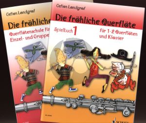 Landgraf Die Frohliche Querflote Vol. 1 Methode und Spielbuch Set (Schule fur den Einzel- und Gruppenunterricht)