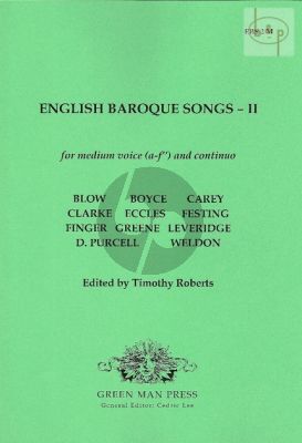 English Baroque Songs Vol.2
